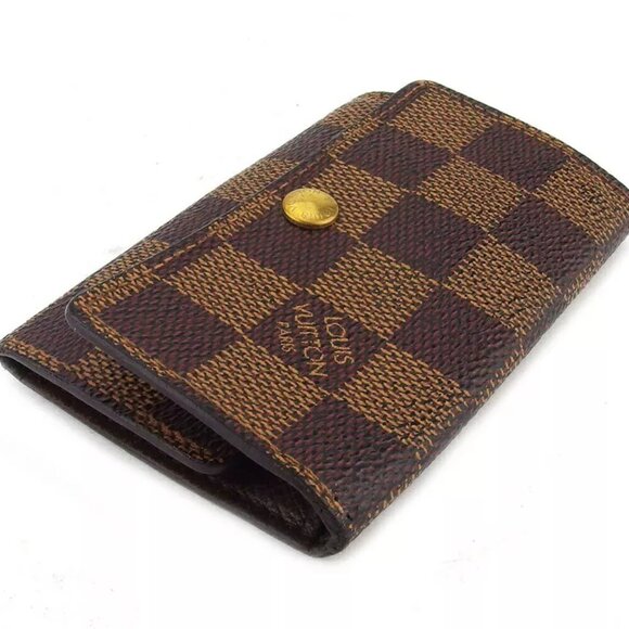 Louis Vuitton Key Case Damier Beige Damie Campbus Authentic Used T17817 - Picture 3 of 9